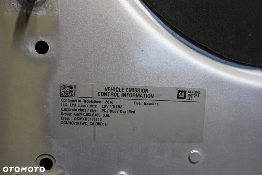 CADILLAC CTS 2014 - 2019 Maska Przód Pokrywa Silnika USA - 10