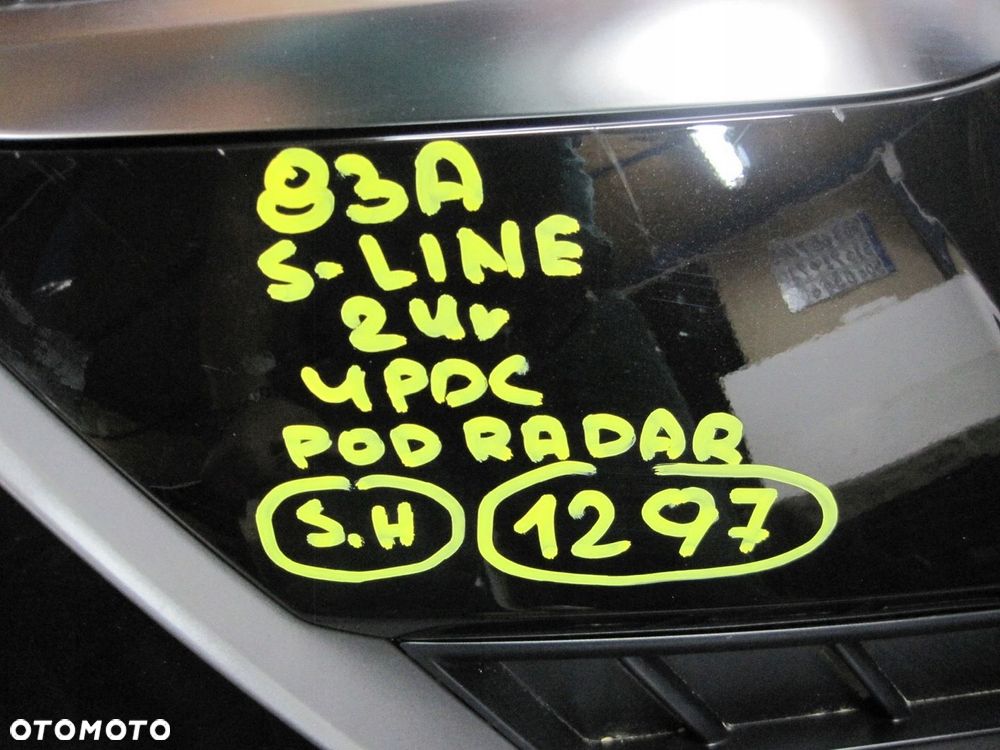 ZDERZAK AUDI Q3 83A S-LINE 4 PDC 24R PRZÓD PRZEDNI - 13