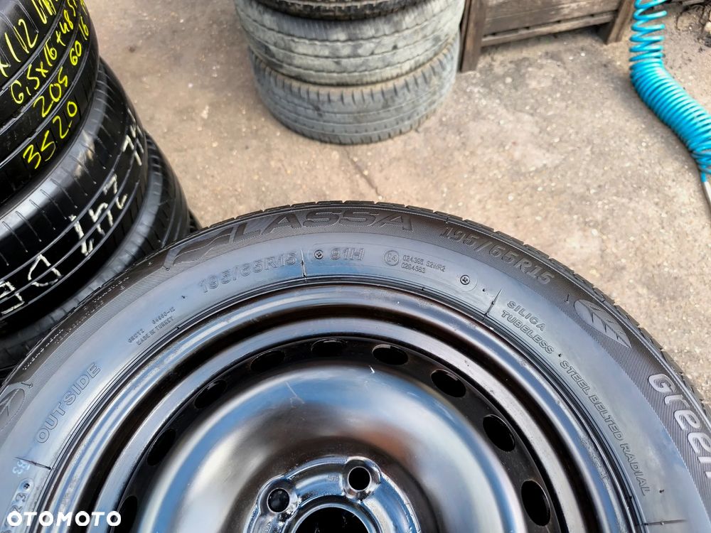 5x108 Felgi Stalowe Stal 15 Koła Letnie Lato RENAULT KANGOO II 2 Mercedes Citan W415 SAFRANE LAGUNA I 23r. Legnica ALU-RAD NOWE 8mm 195/65 - 5