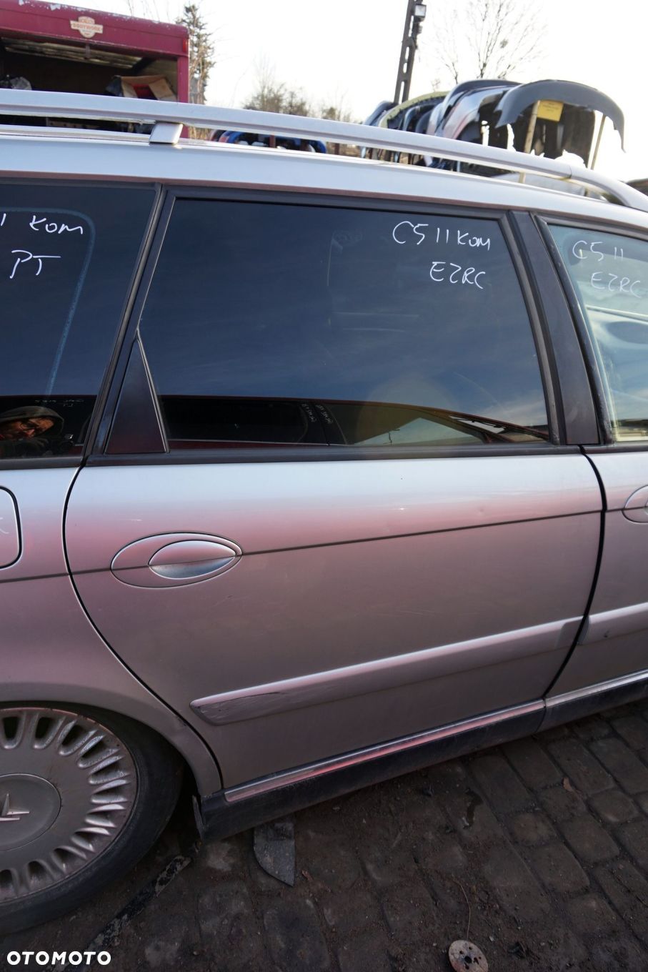 DRZWI TYLNE PRAWE C5 II LIFT KOMBI EZRC  SREBRNY CITROEN 2004-2007 - 1
