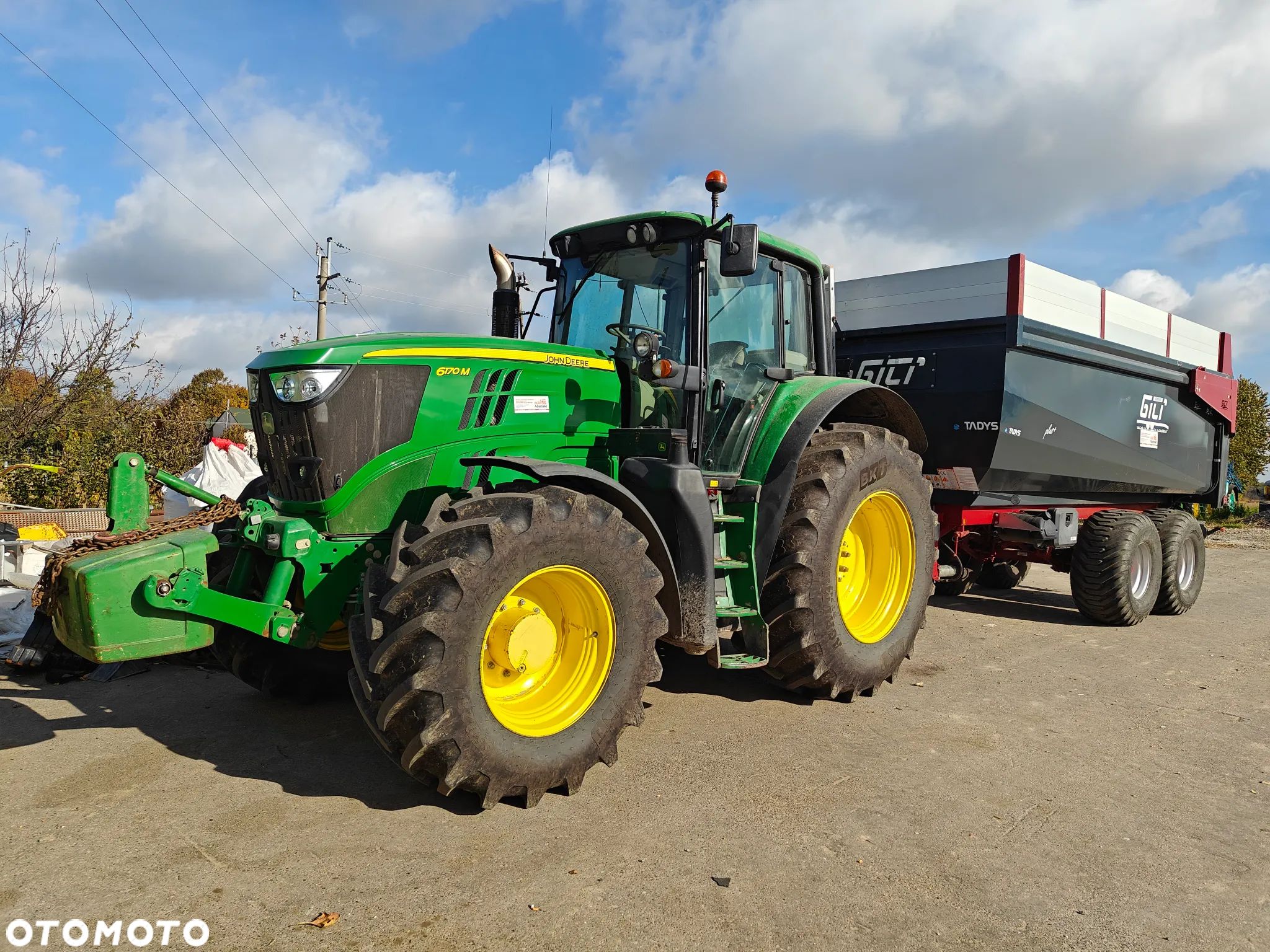 John Deere 6170M, 2014r, Pneumatyka - 1