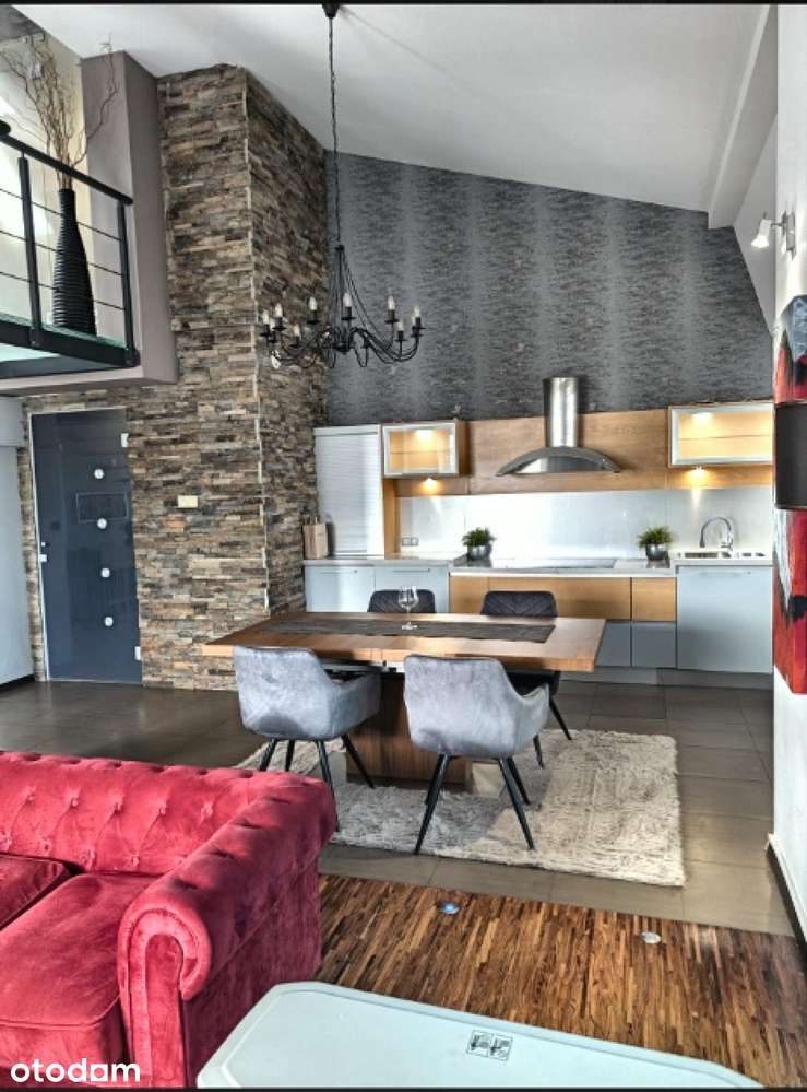 LOFT Z WIDOKIEM NA CENTRUM | 95 m² | ANTRESOLA | WOLA