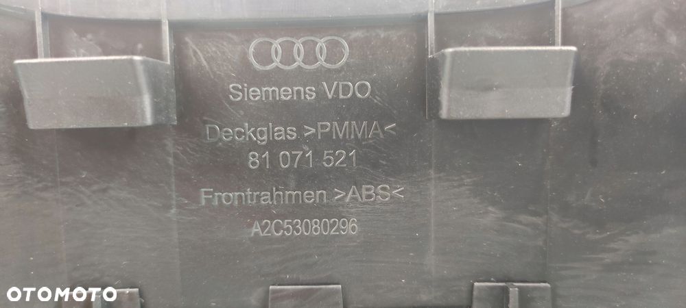 8P0920900K licznik zegary prędkościomierz AUDI A3 8P 1,9 TDI EUROPA - 3