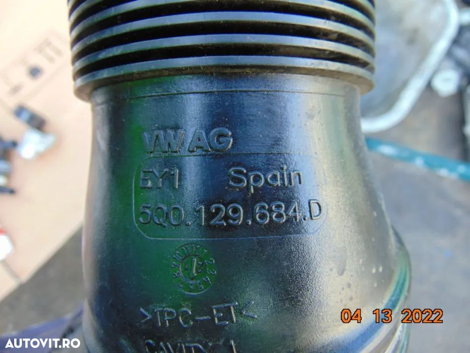 Conducta aer VW 1.0 passat b8 golf 7 golf 8 polo caddy t roc 1.0tfsi 1 - 4