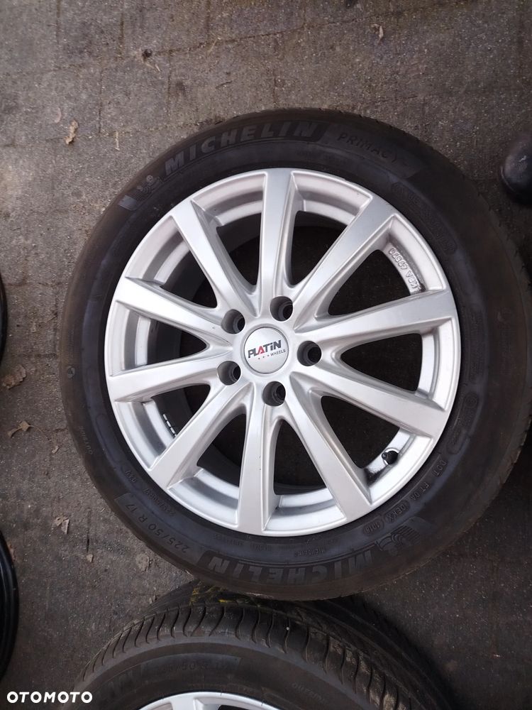 Opel 5x115 7x17 ET 40 Opony Michelin Primancy 4 225/50R17 94V Super stam - 4