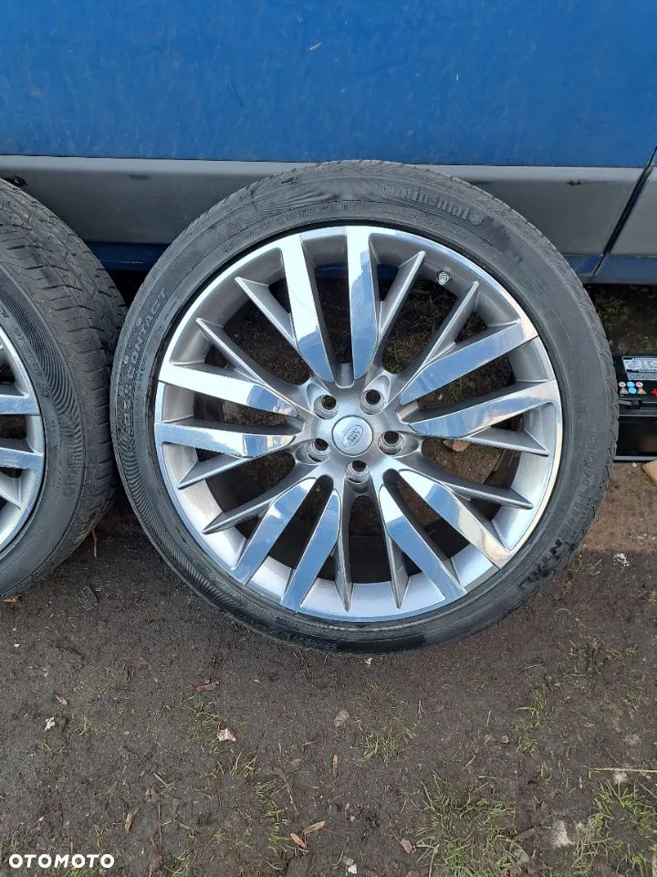 Felgi Koła letnie Range Rover Sport SVR 22 Cale 10Jx22 ET 42.5 FK6M-1007-BA 275/40R22 108Y Continental CrossContact LX Sport 275/40R22 108 Y DOT1017 2017 Rok - 3
