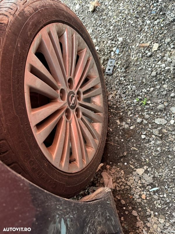 Set jante aliaj OPEL INSIGNIA an 2009-2016 cu cauciucuri vara 245/45R18 - 4