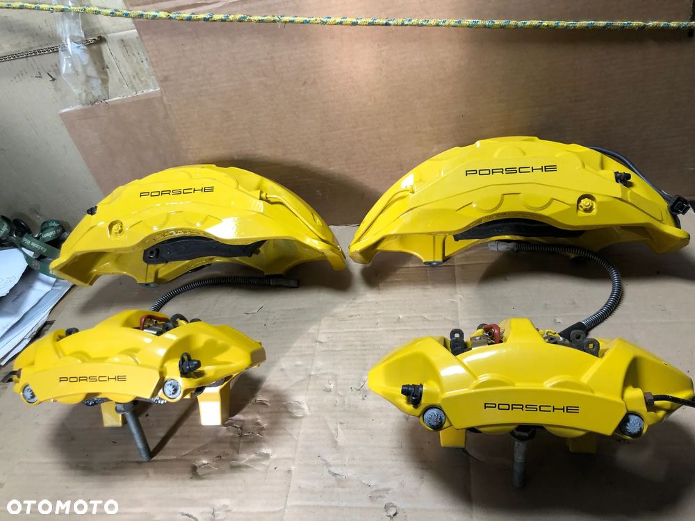 ZACISKI ZACISK HAMULCOWY PORSCHE PANAMERA 971 POD TARCZE CERAMICZNE  GWA!!! - 1