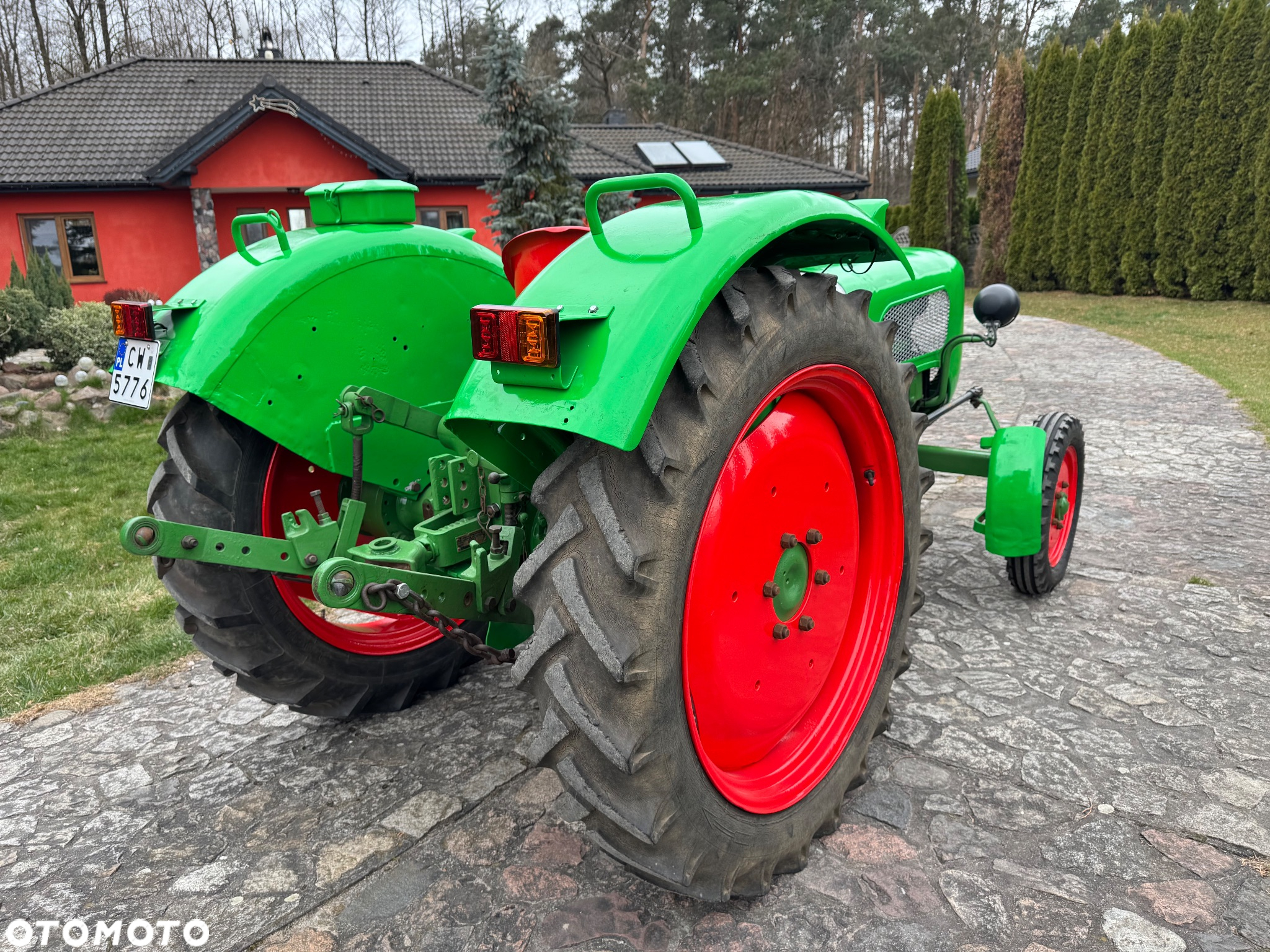 Deutz-Fahr Fahr Güldner A3K Burgund D133 - 9