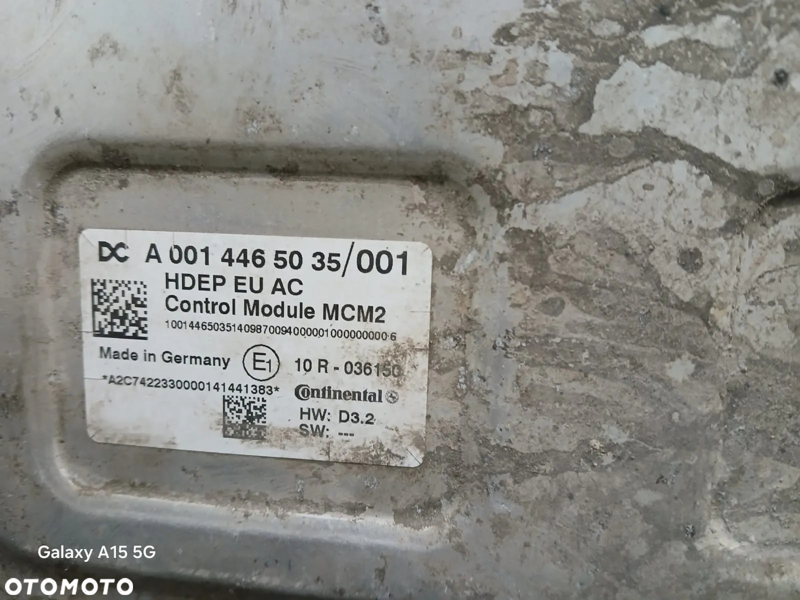 MODUŁ STEROWNIK KOMPUTER SILNIKA MCM 2 MERCEDES ACTROS MP4 EURO 6   OM471 LA 6-4-00 A 001 446 40 35 / 001  A 001 446 50 35 /001 - 3