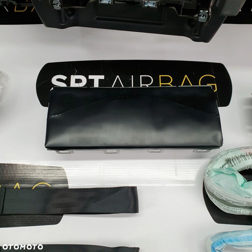 VW GOLF VII 7 DESKA ROZDZIELCZA KONSOLA KOKPIT PULPIT PODUSZKI AIRBAG AIR BAG PASY KIT SET - 5