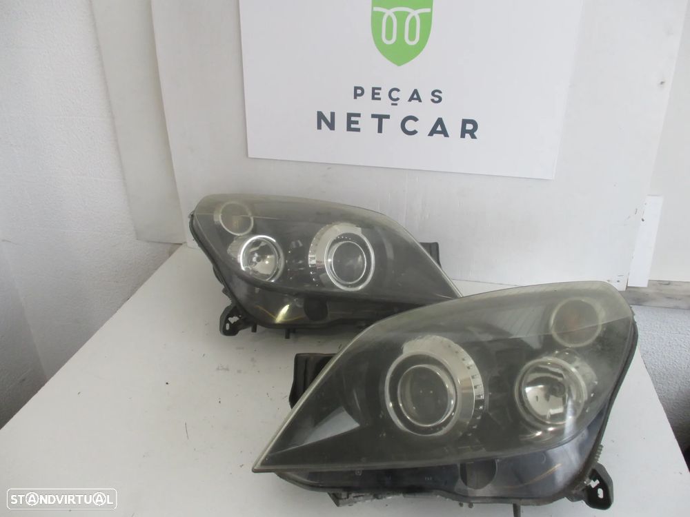 farol optica xenon Opel Astra H 2005 - 1