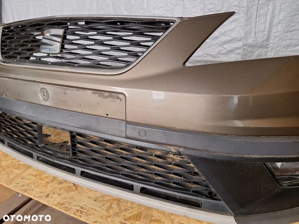 seat leon 3 III x-perience 2014- zderzak kompletny przod przedni pdc halogeny orginal demontaz - 6