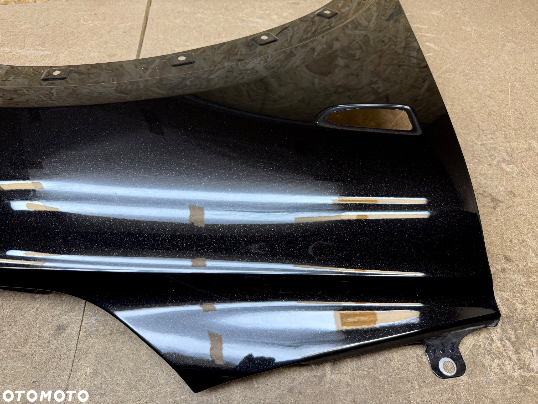 BŁOTNIK PRZÓD PRAWY OPEL CROSSLAND X CZARNY METALIK 39018600 - 13