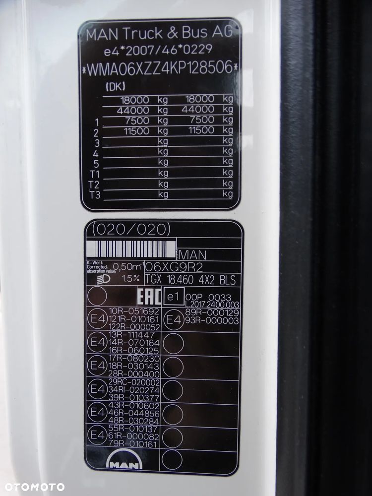 MAN TGX 18.460 RETARDER, Serwisowany, - 15