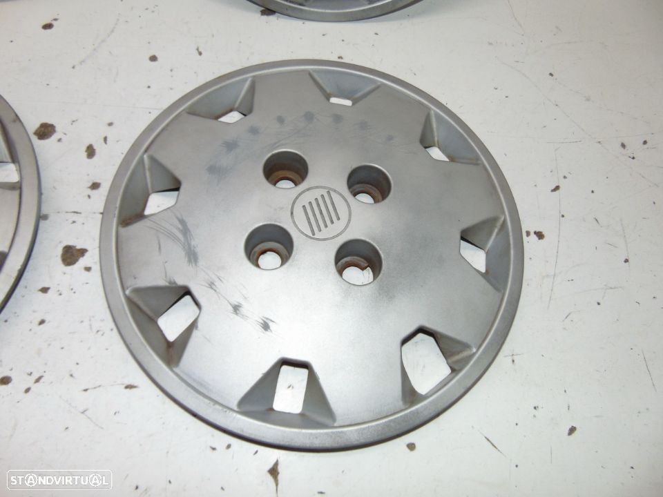 Fiat uno dos 1 jogo de tampões de roda - 4