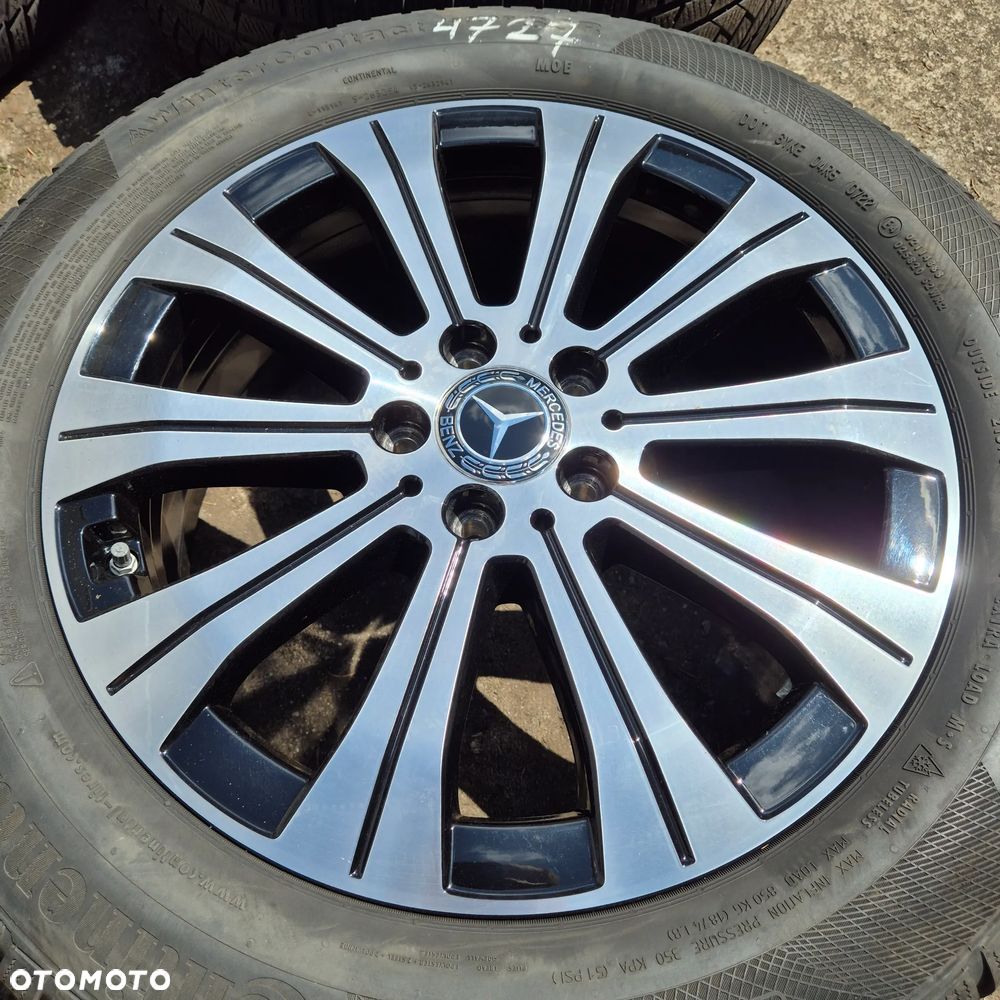 ZIMA KOŁA 215/60 R18 ORYGINAŁ MERCEDES EQB EQA W243 GLA GLB GLK +CZUJNIKI - 3