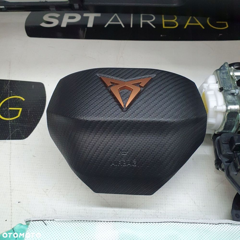 CUPRA FORMENTOR DESKA ROZDZIELCZA KONSOLA KOKPIT PULPIT PODUSZKI AIRBAG AIR BAG PASY KIT SET - 8