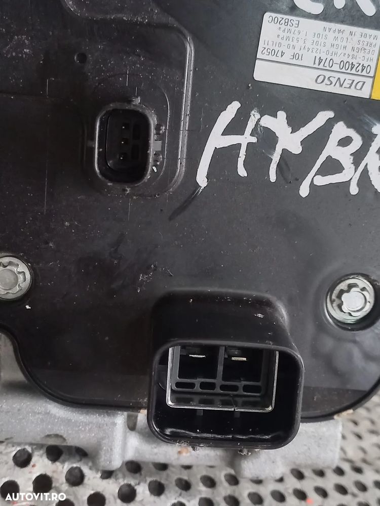 Compresor Clima Toyota Yaris Yaris Cross Prius Verso 1.5 Benzina Hybrid Motor XM15A Cod -0741 Sub 2 - 9