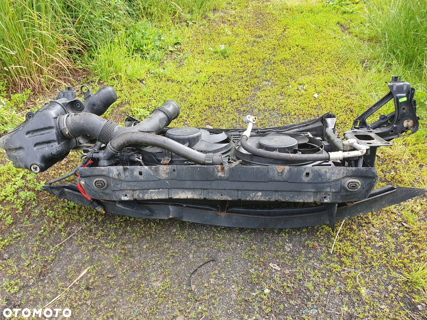pas przedni okular wzmocnienie chłodnice belka SKODA OCTAVIA II 1.6B 06r - 5