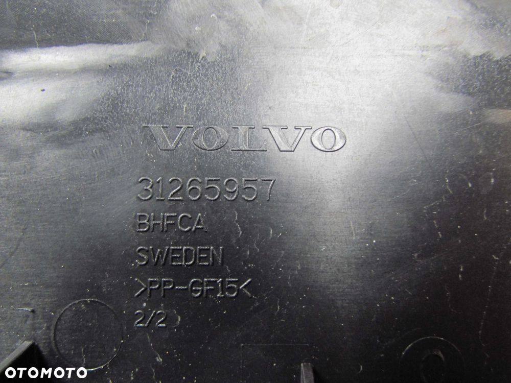 VOLVO S60 II V60 XC60 2.0 08-17 PODSTAWA OBUDOWA SKRZYNKA AKUMULATORA 31265957 31349472 - 7
