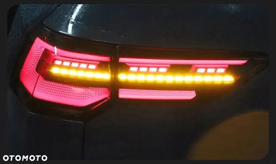 Volkswagen VW Golf 8 2020–2021 Lampy Tylne LED DRL Komplet - 6