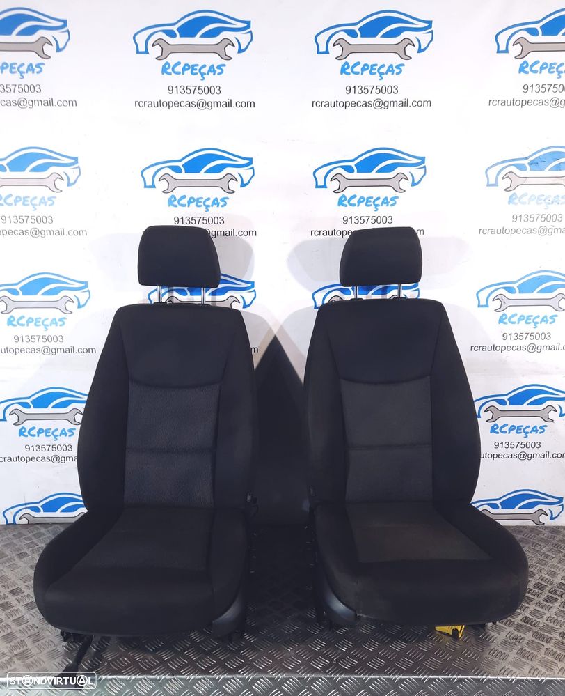 BANCO BANCOS TECIDO BMW SERIE 3 E90 AIRBAG FRENTE FRONTAL TRASEIRO TRÁS - 10