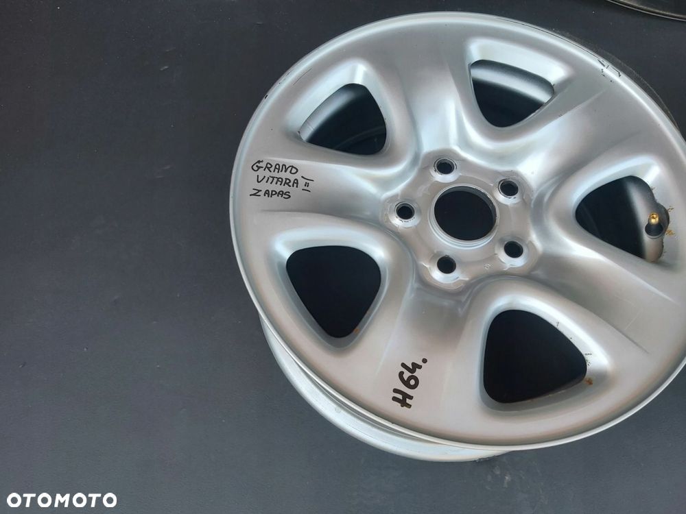 Suzuki Grand Vitara II felga stalowa 16 zapas 5x114,3 6,5J - 2