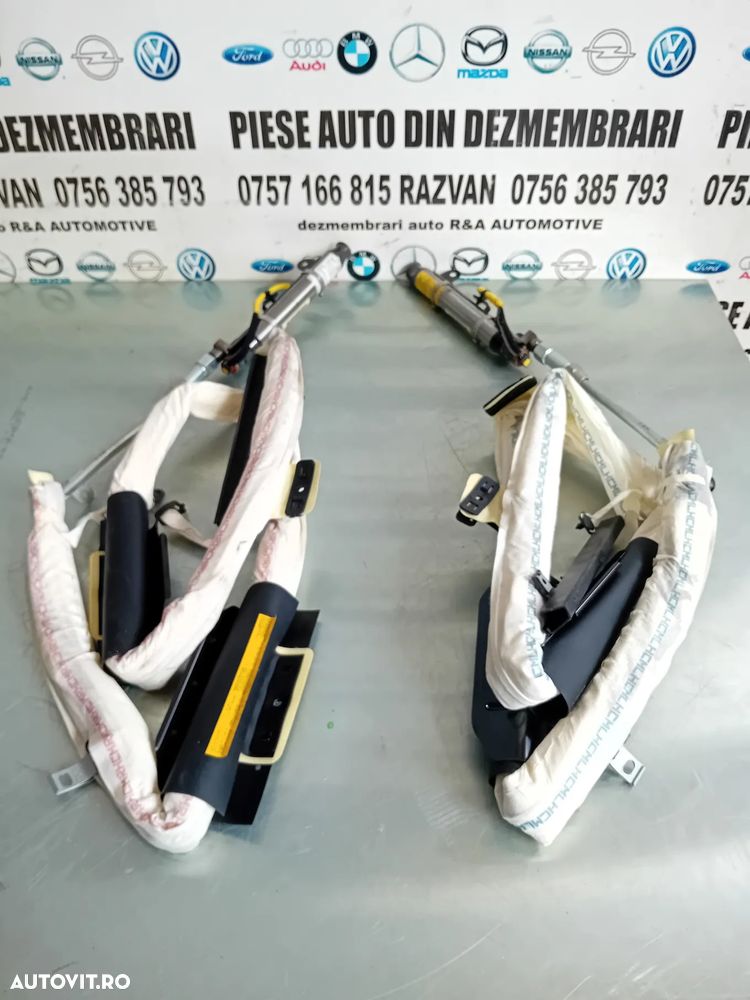 Airbag Cortina Lateral Stanga Dreapta Hyundai Santa Fe 2 II Model Cu 7 Locuri An 2006-2012 - 6