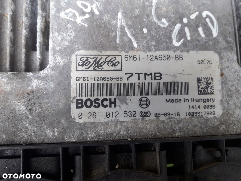 Mazda 3 BK 03-09 1.6 citd Komputer Sterownik 7TMB - 2