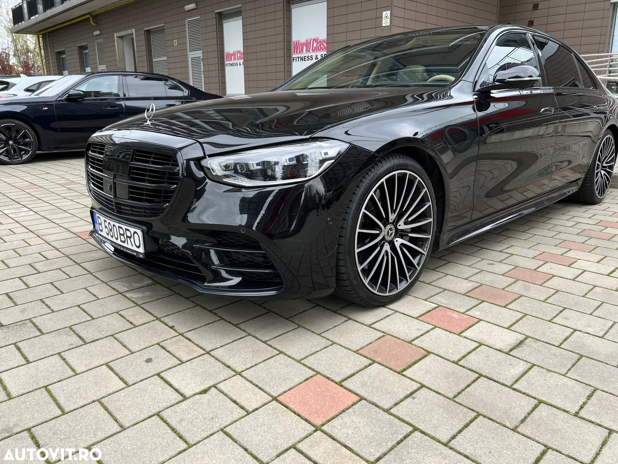 Jante Roti Mercedes19 R19 AMG Negru lucios R19 W222 W221 W212 W204 W205 W213 - 6