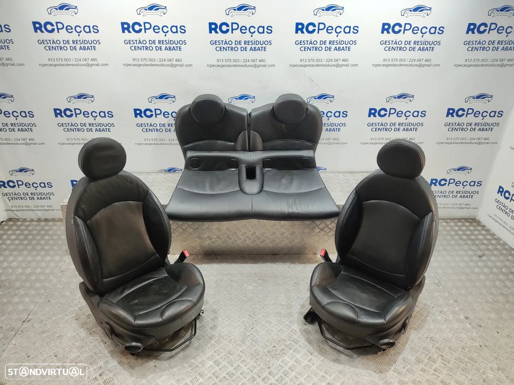 Conjunto de bancos em pele Mini Cooper S R56 John Cooper Works - 8