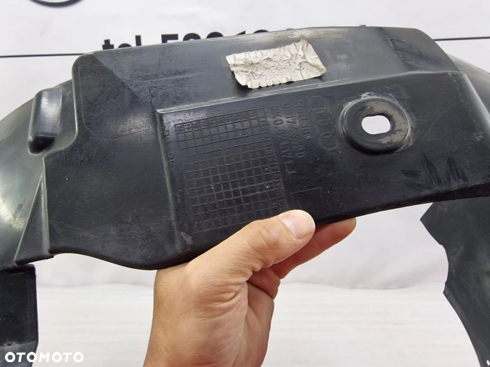 AUDI A4 B8 LIFT 11- LEWE NADKOLE PRZEDNIE PRZÓD PLASTIKOWE , NR 8K0821171J , NR AUKCJI N764 - 7