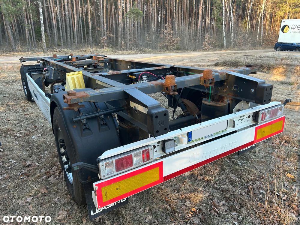 Krone BDF PRZYCZEPA / PODKONTENEROWA / POD KONTENER / OPONY 385/65 R 22.5 / DOSTĘPNE 3 SZTUKI DO WYBORU / TRANSPORT DO 100 KM GRATIS !! - 19