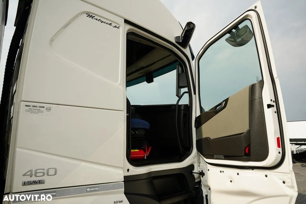 Volvo FH 460 / CORTINĂ - 7.75 M / I-SAVE / AER CONDIȚIONAT PARCARE / PUNTE RELAXABILĂ / DIRECȚIE / CORTINĂ RANFORSATĂ - 34