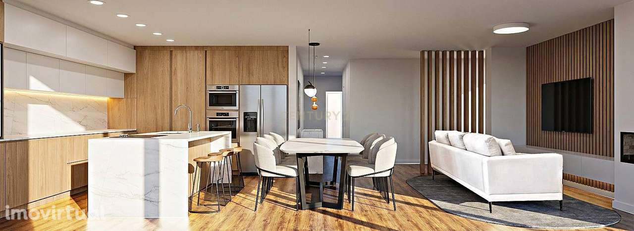 MORADIA TÉRREA T4 DE EXCELÊNCIA COM PISCINA E JARDIM EM FERNÃO FERRO - Grande imagem: 5/36