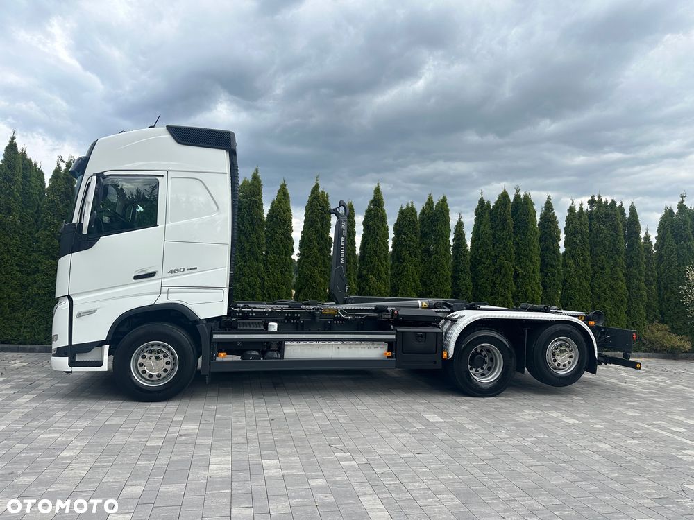 Volvo / FH460 / 6X2 / HAKOWIEC / MEILLER -KIPPER / Oś-SKRĘTNA-PODNOSZONA / - 16