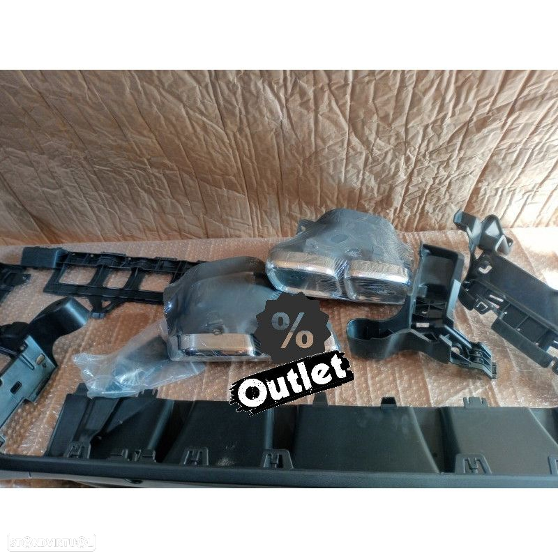 C012135C1 DIFUSOR MERCEDES CLASSE GLC X253 15-18 LOOK AMG GLC63 + PONTAS DE ESCA - 4