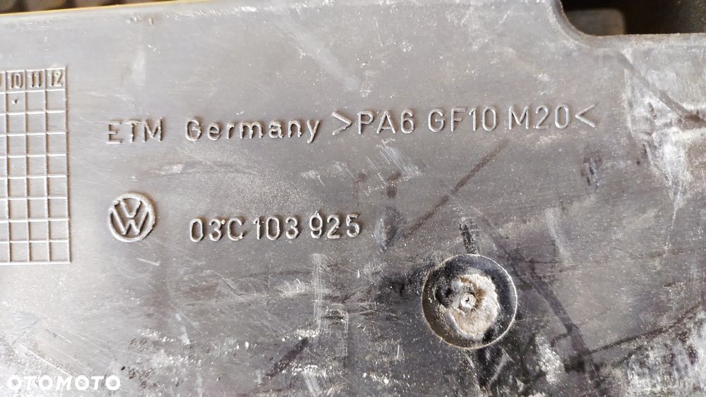 VW GOLF V VI 1.4 TSI OSŁONA NA SILNIK 03C103925 - 4