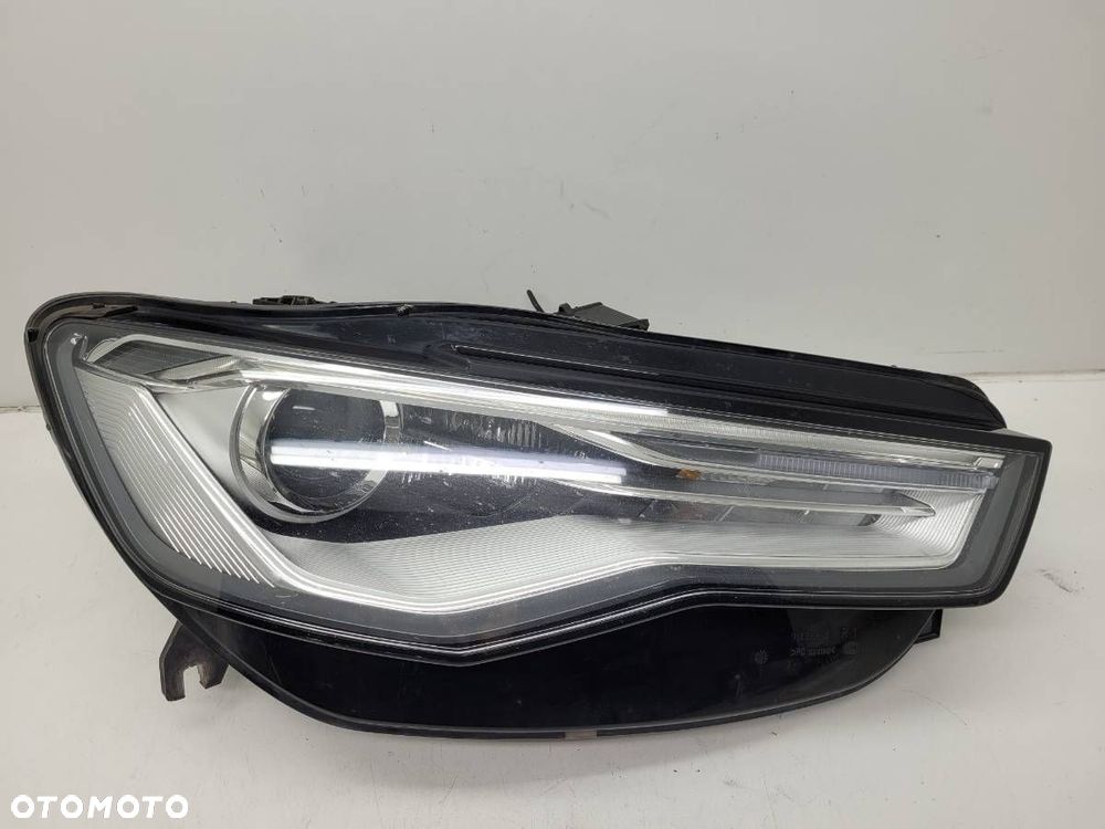 LAMPA PRZÓD PRZEDNIA PRAWA AUDI A6 C7 LIFT EU 4G0941006F USZKODZONA - 1