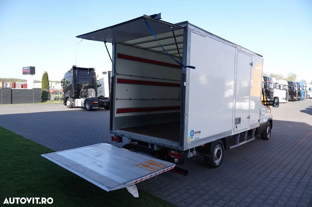 Iveco DAILY 35-160 / 3.0 D / 4.3 M CONTAINER / 750 kg LIFT / TWIN GVWR: 3500 KG / 2021 / IMPORTAT - 17