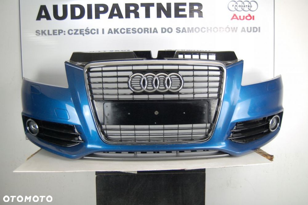 ZDERZAK AUDI A3 S-LINE LIFT 2008-2012 8P 8P0 GRILL - 1