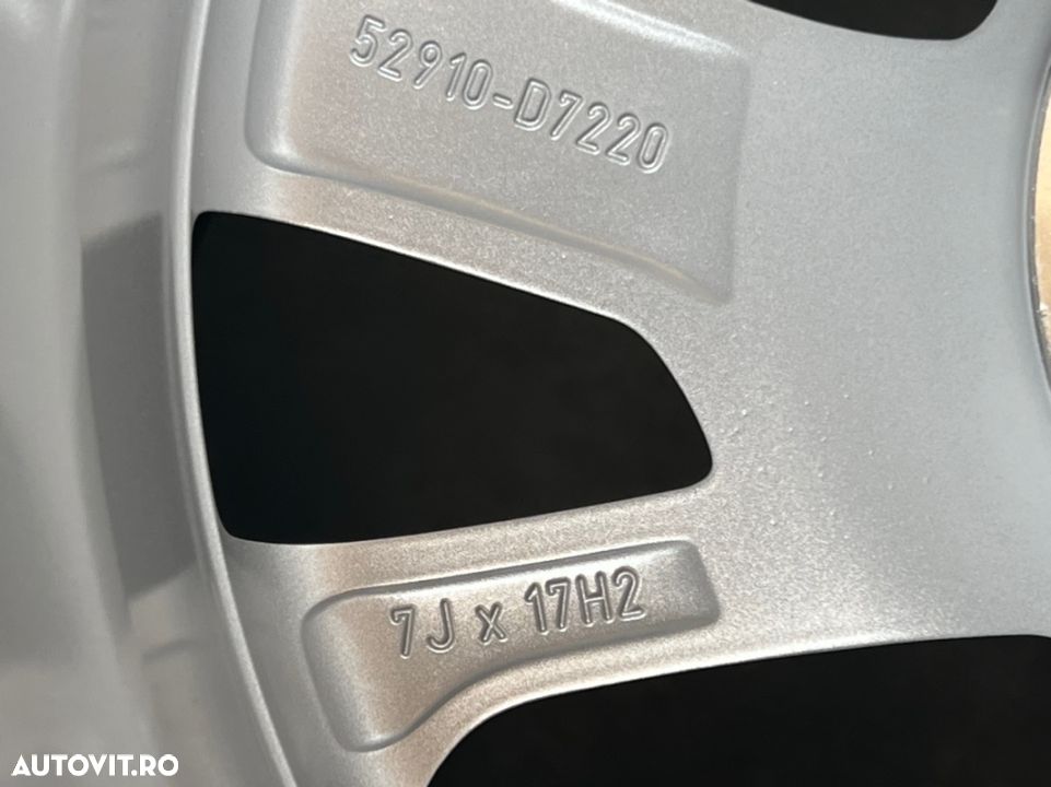 vând jante originale noi Hyundai pe 17” - 5