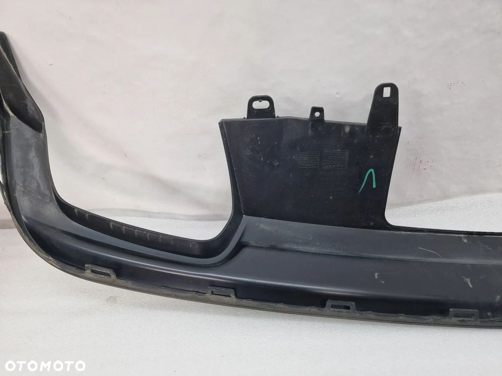 AUDI A6 C7 4G0 SEDAN 14- LIFT DYFUZOR / SPOJLER / DOKŁADKA ZDERZAKA TYLNEGO TYLNIEGO TYŁ , POD HAK , NA DWA WYDECHY , NR 850701446R , NR AUKCJI DT831 - 10