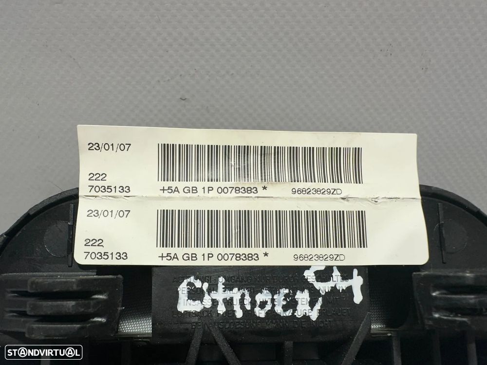 .Airbag Volante Condutor Original Citroën C4 1 96500674ZD 2004 - 2013 - 8