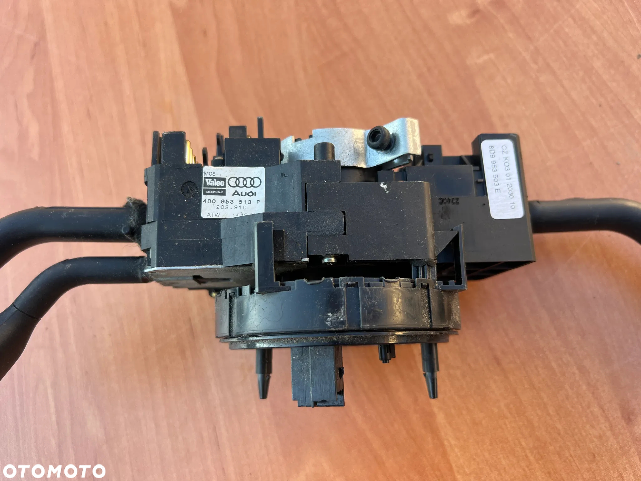 PRZEŁĄCZNIK ZESPOLONY MANETKI ŚWIATŁA TAŚMA AUDI A4 B5 4D0953513P - 6
