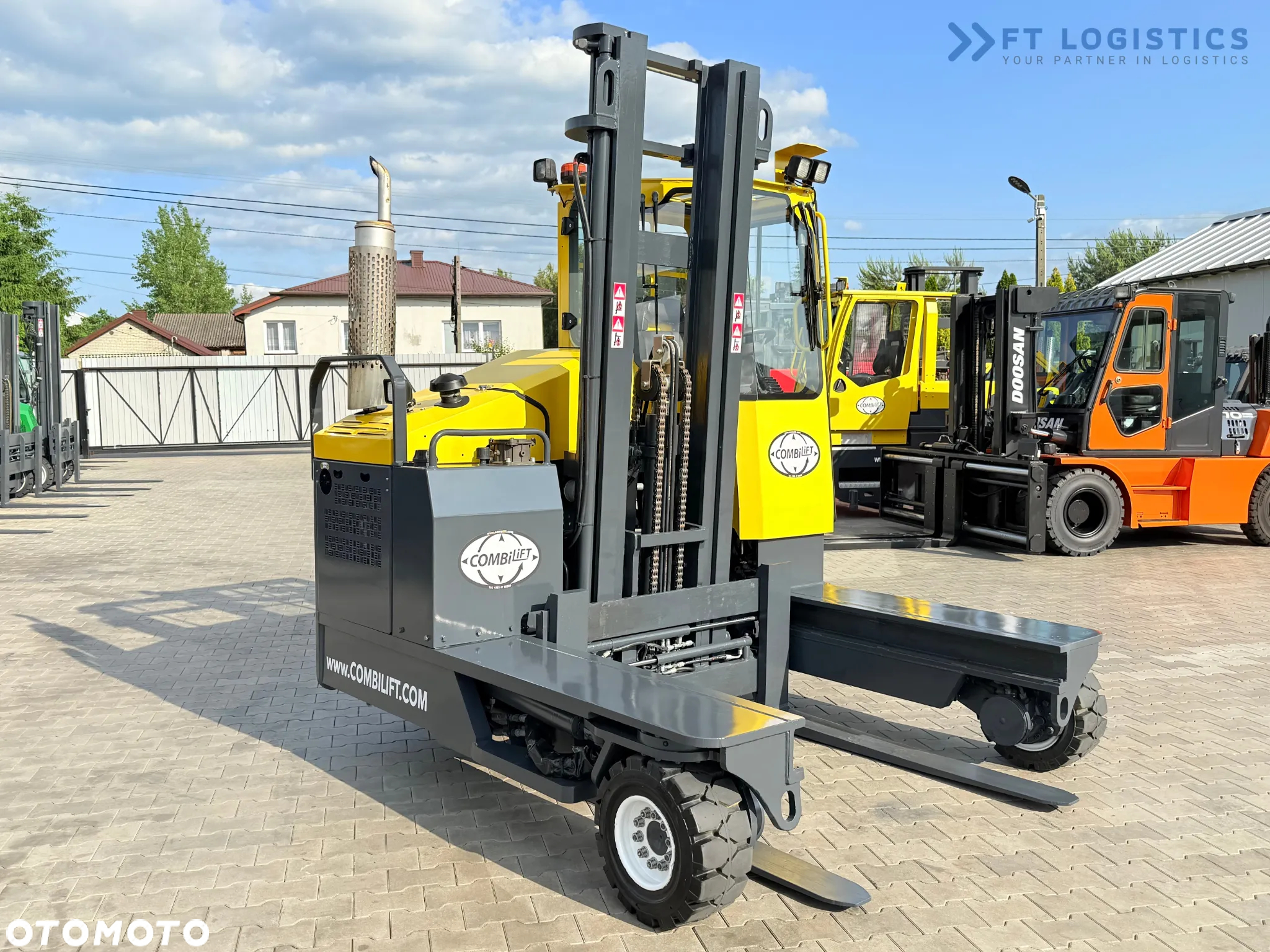 Combilift C4000 / DIESEL / DUPLEX - 4100MM / POZYCJONER / JEDYNIE 2951MTH / JAK NOWY - 7