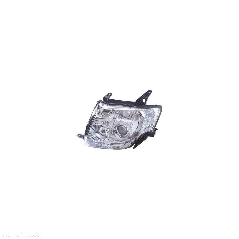 Far Mitsubishi Pajero (V80/V90) 09.2006- DEPO stanga/dreapta D2S+H9 fara motoras - 1