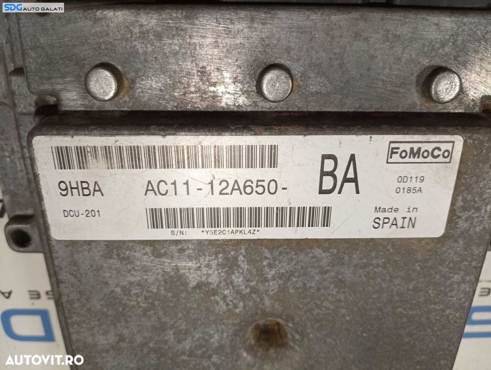 ECU Calculator Motor Ford Transit 2.4 TDCI 2006 - 2015 Cod AC11-12A650-BA [M5165] - 5