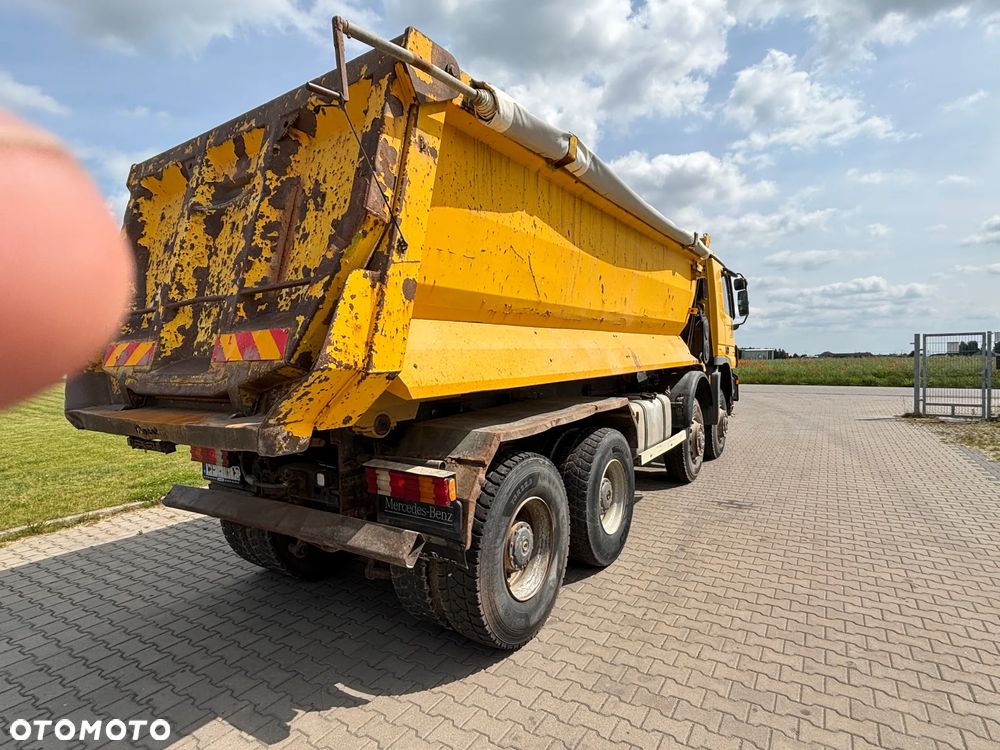 Mercedes-Benz ACTOROS 4144, skrzynia EPS, napęd 8x8 , KH Kipper wywrotka , wersja wzmocniona 5 piór tył, wywrotka , mulda , - 8